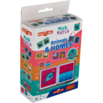 ست بازی مکعب جادویی 2 تایی حیوان و لانه پلی مگنت, تنوع: 4001-PM-Magic Cube Animals and Homes, image
