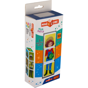 ست بازی مکعب جادویی 3 تایی مشاغل پلی مگنت, تنوع: 4003-PM-Magic Cube Jobs, image