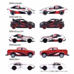 پک 5 تايی ماشين های فلزی Majorette مدل Toyota Racing, image 2