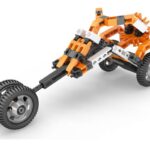 بلاک ساختنی Engino اینونتور 50 در 1 مدل موتوردار نارنجی, image 12