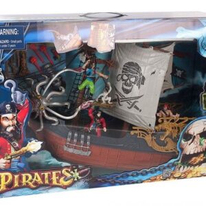 ست بازی کشتی دزدان دریایی مدل Deluxe Captain Ship
