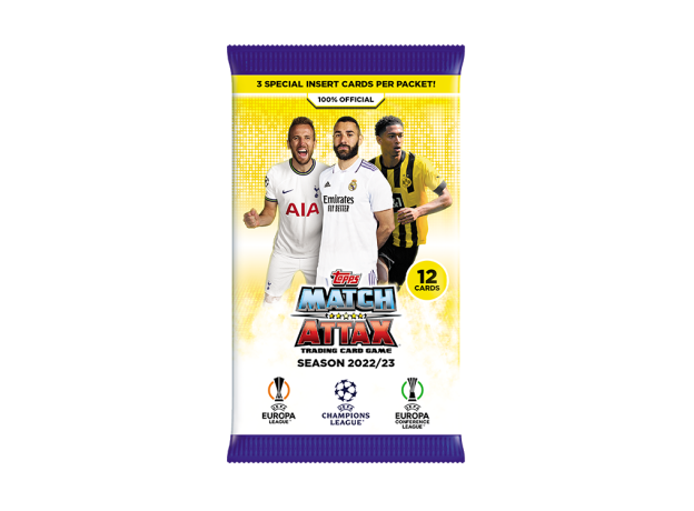 پک کارت بازی 12 تایی فوتبالی Match Attax, image