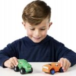 پک دوتایی ماشینهای فشاری گو جیت زو Goo Jit Zu سری Goo Mobiles مدل Turbo Tygor و Rumble Rock Jaw, تنوع: 42674-Smash Pack, image 2