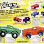 پک دوتایی ماشینهای فشاری گو جیت زو Goo Jit Zu سری Goo Mobiles مدل Turbo Tygor و Rumble Rock Jaw, تنوع: 42674-Smash Pack, image 9