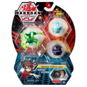 پک 3 تایی بازی نبرد باکوگان (Bakugan) مدل Ventus Vicerox, image