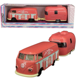 پک تکی ماشين های تريلر دخترانه Majorette مدل Volkswagen T1