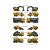 پک 3 تايی ماشين های عمرانی Majorette (دامپر - تریلی - بیل مکانیکی), تنوع: 212057284-Volvo Construction 1, image 3