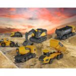 پک 3 تايی ماشين های عمرانی Majorette (دامپر - تریلی - بیل مکانیکی), تنوع: 212057284-Volvo Construction 1, image 2