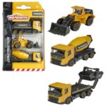 پک 3 تايی ماشين های عمرانی Majorette (لودر - میکسر - اسکیپ لودر), تنوع: 212057284-Volvo Construction 2, image