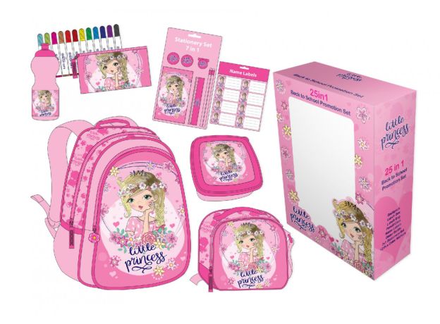 ست 25 در 1 کوله پشتی 46 سانتی Little Princess, image