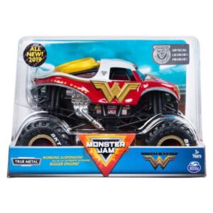 ماشین Monster Jam مدل Wonder Woman با مقیاس 1:24