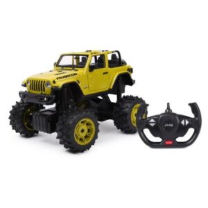 ماشین کنترلی آفرودی Jeep Wrangler JL زرد راستار با مقیاس 1:14, تنوع: 79410-Yellow, image