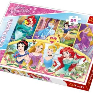 پازل 24 تکه ترفل مدل پرنسس های دیزنی, image
