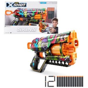 تفنگ ایکس شات X-Shot سری Skins مدل Griefer Graffiti
