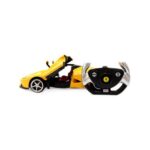 ماشین کنترلی فراری LaFerrari راستار با مقیاس 1:14(زرد), image 2