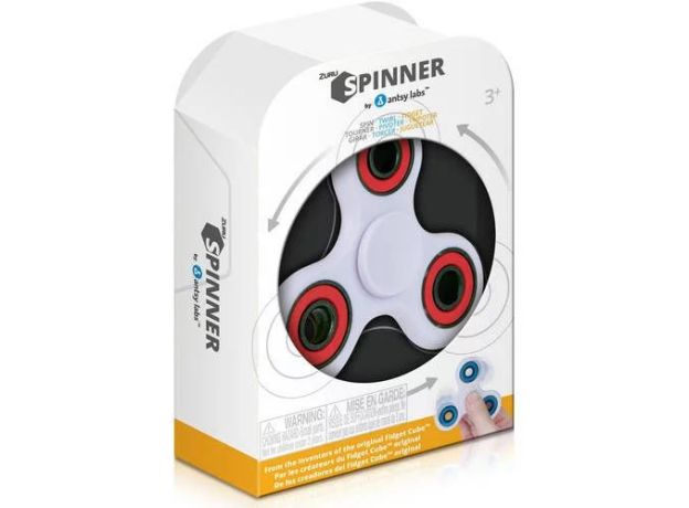 اسپینر کلاسیک سه پر Antsy Lab مدل قرمز, image