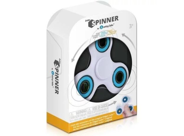 اسپینر کلاسیک سه پر Antsy Lab مدل آبی, image