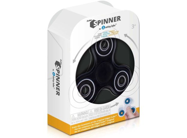 اسپینر کلاسیک سه پر Antsy Lab مدل مشکی, image