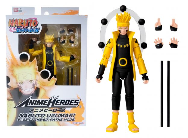 فیگور 17 سانتی ناروتو اوزوماکی Bandai سری Anime Heroes, image