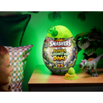 تخم داینو اسمشرز Smashers سری مگا ژوراسیک لایت آپ Mega Jurassic Lightup چراغدار با استخوان سبز, تنوع: 74108-Green, image 2