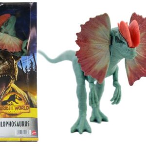 فیگور 35 سانتی Mattel مدل Jurassic World Dilophosaurus, تنوع: GWT54-Dilophosaurus, image