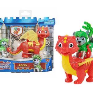 اژدها فلیم و راکی سگ های نگهبان Paw Patrol سری Rescue Knight