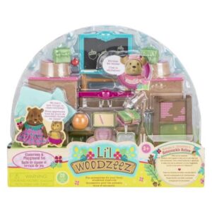 کلاس و زمین بازی عروسک های خانواده Li’l Woodzeez