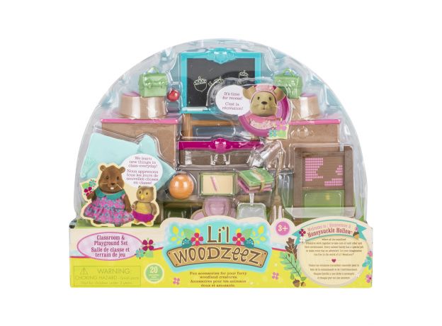 کلاس و زمین بازی عروسک های خانواده Li'l Woodzeez, image