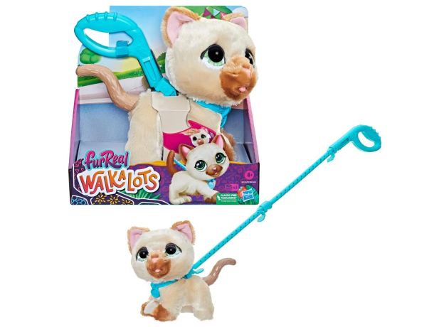 عروسک گربه FurReal Walkalots, تنوع: F8132-Kitty, image