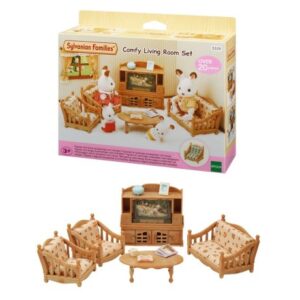 ست اتاق پذیرایی عروسک های Sylvanian Families