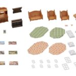ست اتاق پذیرایی عروسک های Sylvanian Families, image 4