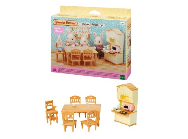 ست اتاق ناهار خوری عروسک های Sylvanian Families, image