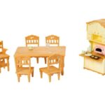 ست اتاق ناهار خوری عروسک های Sylvanian Families, image 4