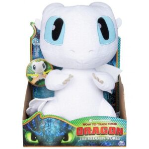عروسک 25 سانتی پولیشی اژدهای Lightfury (How to Train your Dragon), image