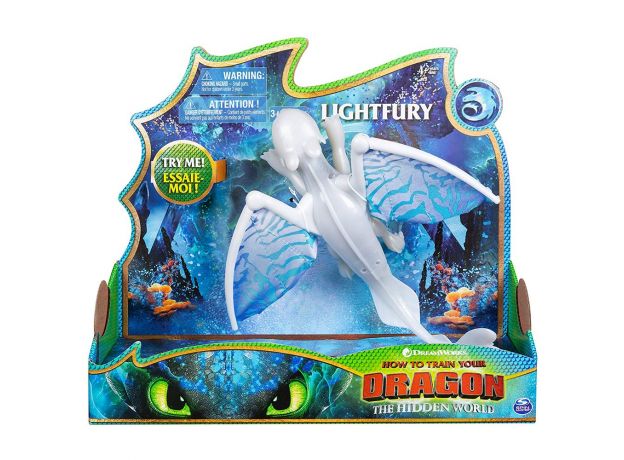 فیگور اژدهای 25 سانتی LightFury, image