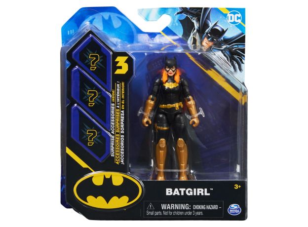 فیگور 10 سانتی Batgirl با 3 اکسسوری شانسی, تنوع: 6055946-Batgirl, image