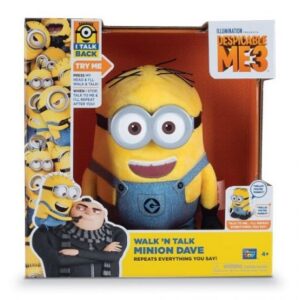 عروسک پولیشی Walk & Talk 18 سانتی DAVE (MINION)