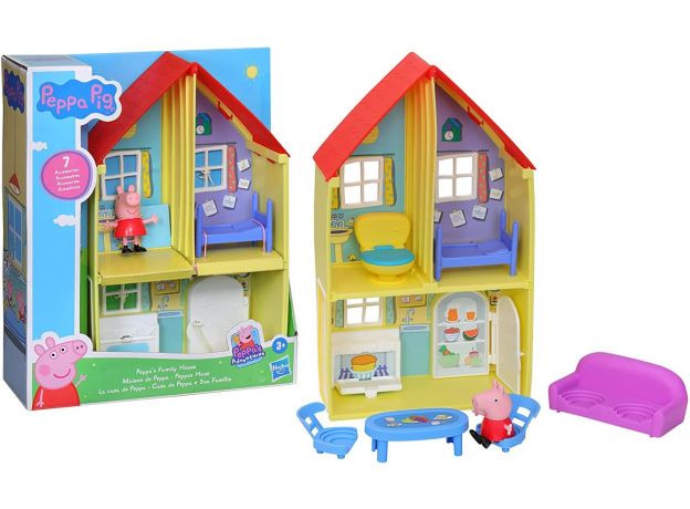 ست بازی Peppa Pig مدل خانه خانواده پپا, image