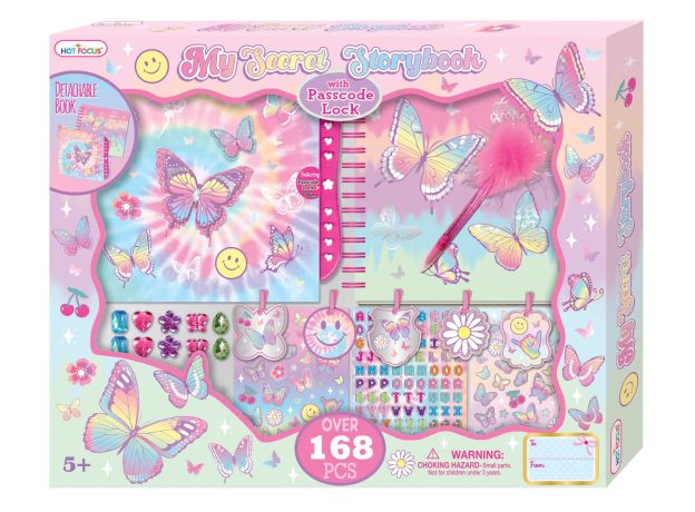 ست دفترچه و استیکر پروانه ای, image