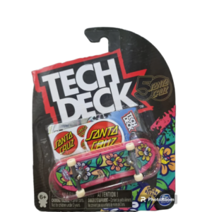 اسکیت انگشتی تک دک Tech Deck مدل Santa Cruz گل دار