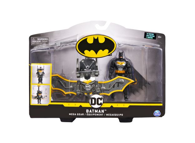 فیگور 10 سانتی بتمن Mega Gear مدل Batman به همراه جت پک, image