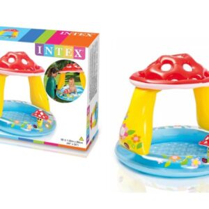 استخر بادی کودک سایبان دار اینتکس Intex مدل قارچ