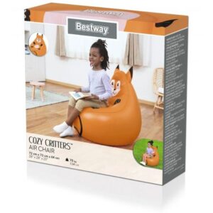 صندلی بادی راحتی طرح حیوانات Bestway مدل روباه