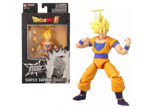 فیگور 17 سانتی سوپر سایان 2 گوکو Bandai سری Dragon Stars, تنوع: 40730-Super Saiya 2 Goku, image