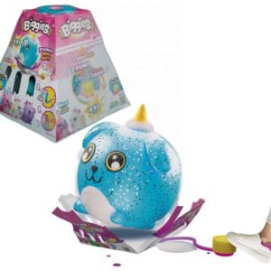 عروسک سورپرایزی هاپو یونیکورن آبی پولیشی بادی Biggies, image