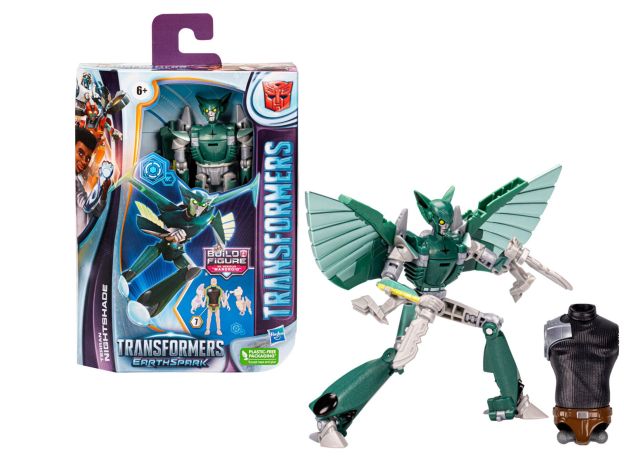 فیگور 12 سانتی ترن نایت شید ترنسفورمرز Transformers سری Earthspark, تنوع: F6738-Terran, image