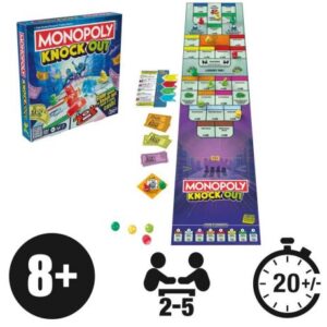 بازی فکری مونوپولی Monopoly مدل Knockout