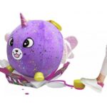 عروسک سورپرایزی هاپو یونیکورن بنفش پولیشی بادی Biggies, image 3