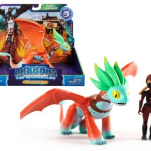 ست فیگور الکس و اژدها فیچرز Dragons The Nine Realms, تنوع: 6064915-Alex and Feather, image