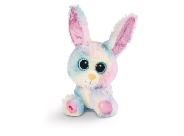 خرگوش آب نباتی رنگین کمانی پولیشی 15 سانتی Nici, image